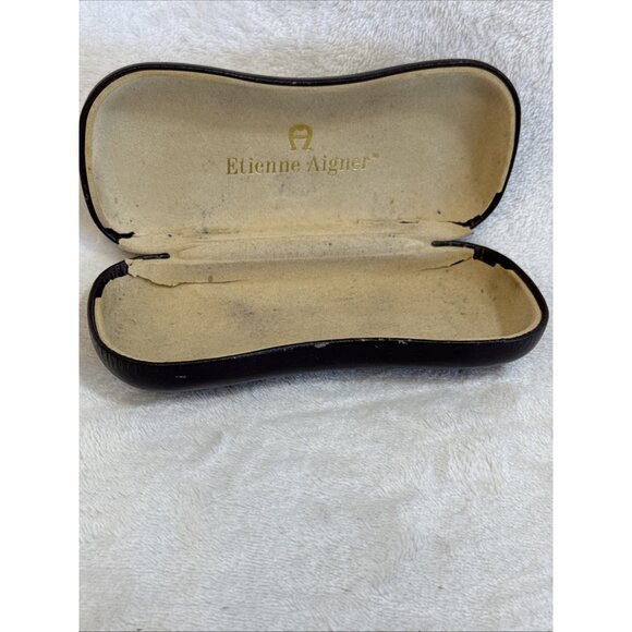 Vintage Etienne Aigner Eyeglasses Frame‎ LIBERTY 2 EA-14 Italy Gold/Black